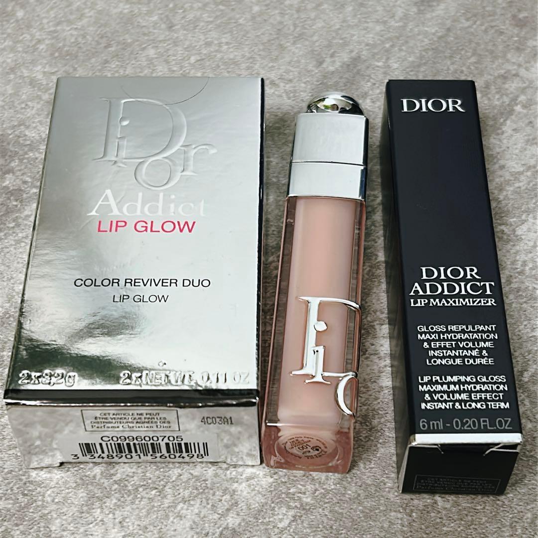新品　Dior Addict リップマキシマイザー＆リップグロウセット