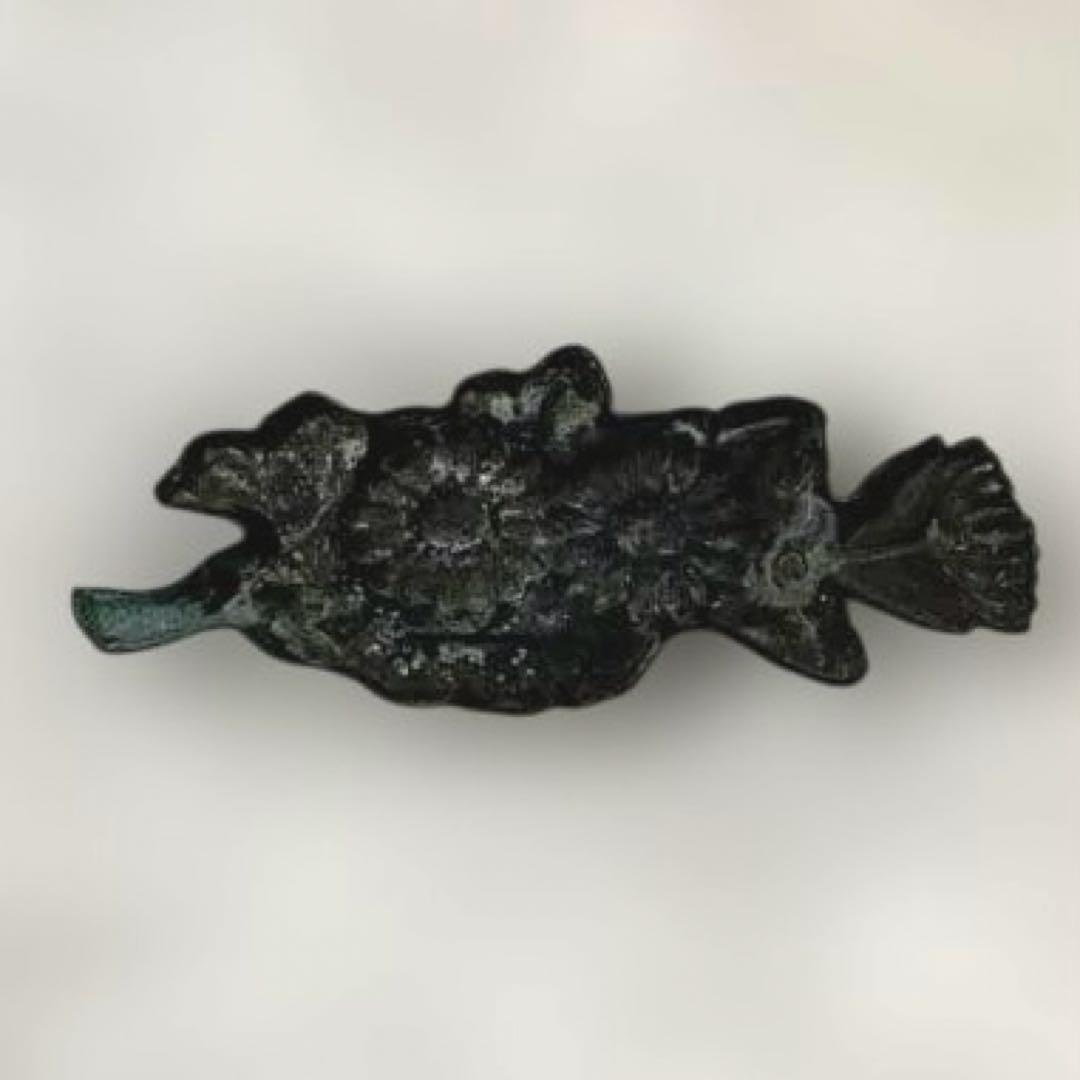 B-57 目貫　片目貫　3個セット　武具　刀装具　時代物　骨董品　美術品　工芸品