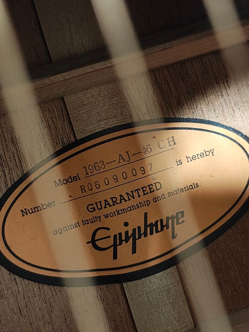 Epiphone 1963 AJ-45/2006年製/ケース付