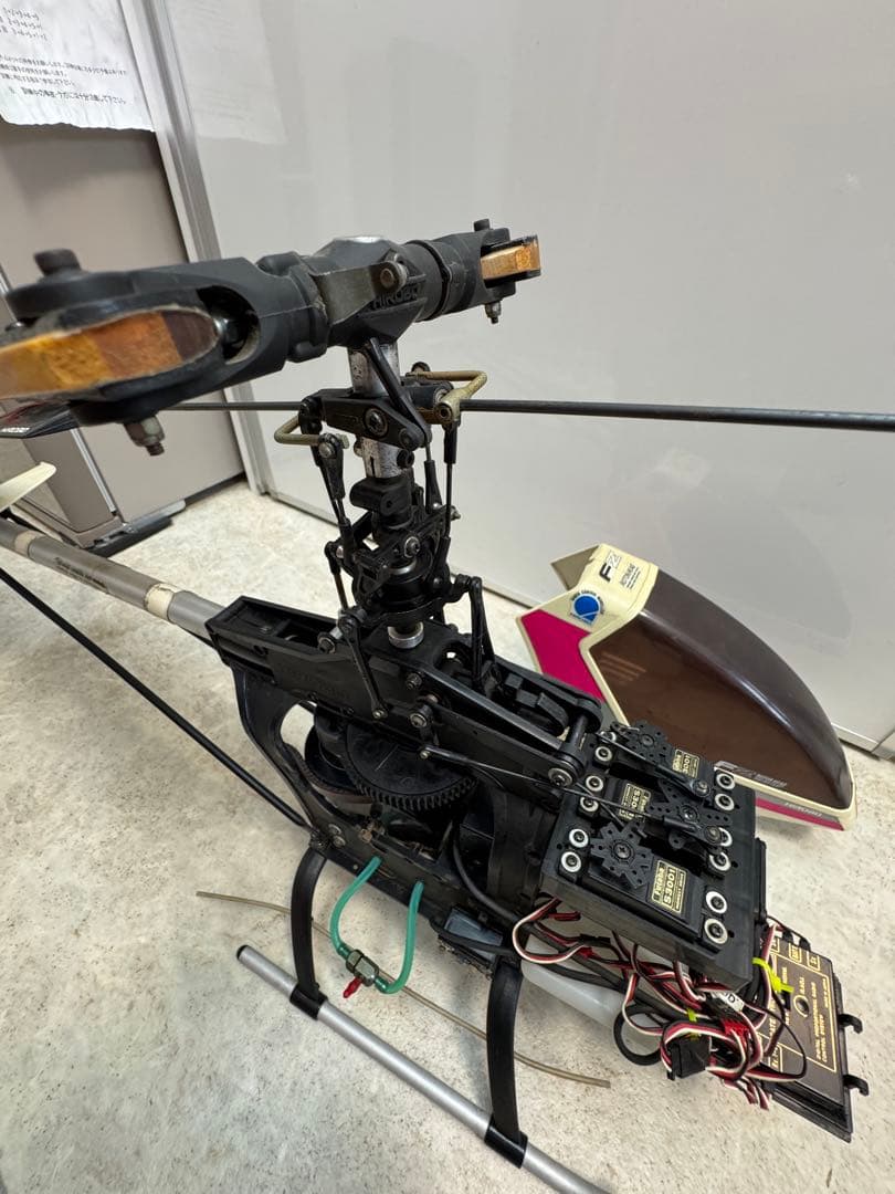 ヒロボー エンジンヘリコプター シャトルZX ジャンク品