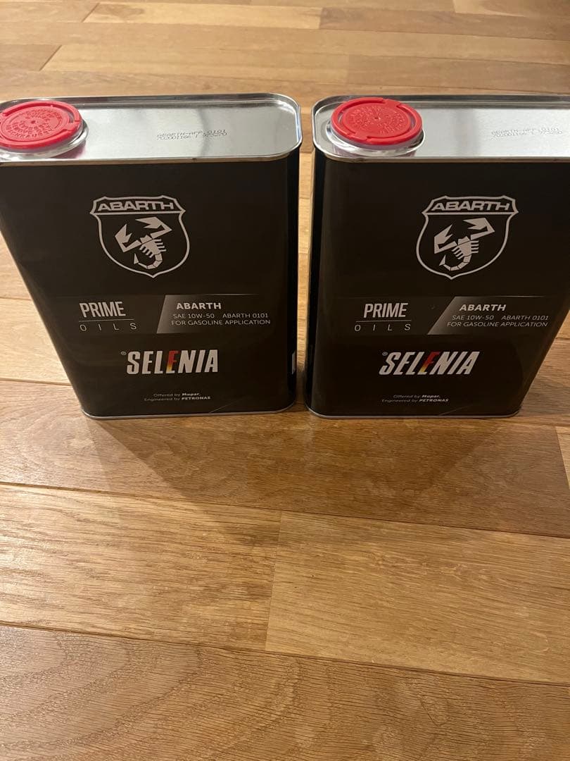 ABARTH SELENIA アバルトエンジンオイル 2本セット10w50