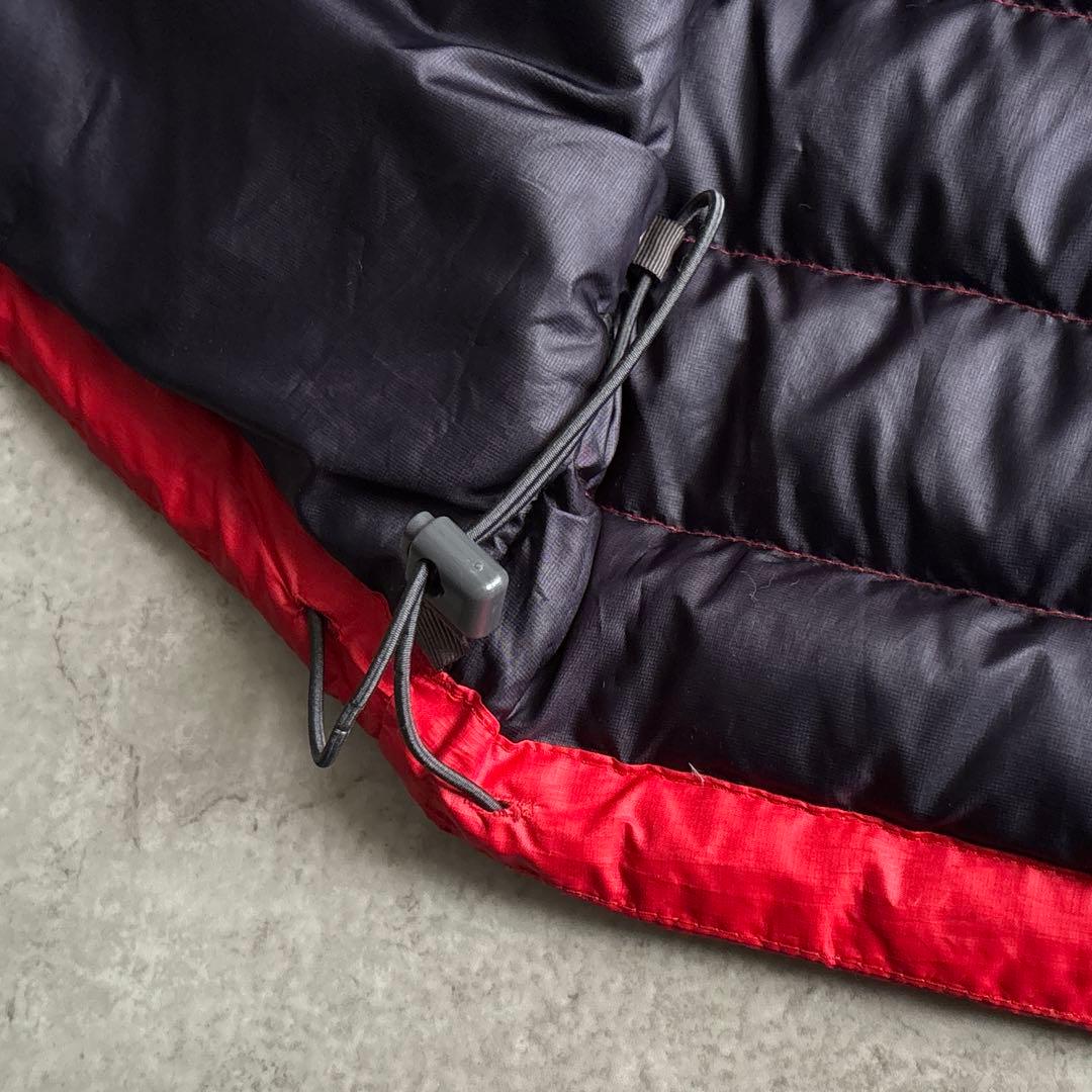 美品■patagonia パタゴニア【M】ダウンセーター ジップ フーディ 赤