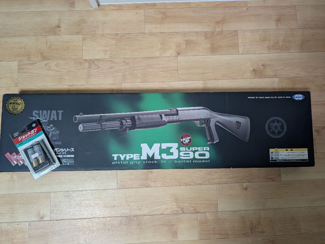 エアーショットガン M3スーパー90 別売マガジン付き