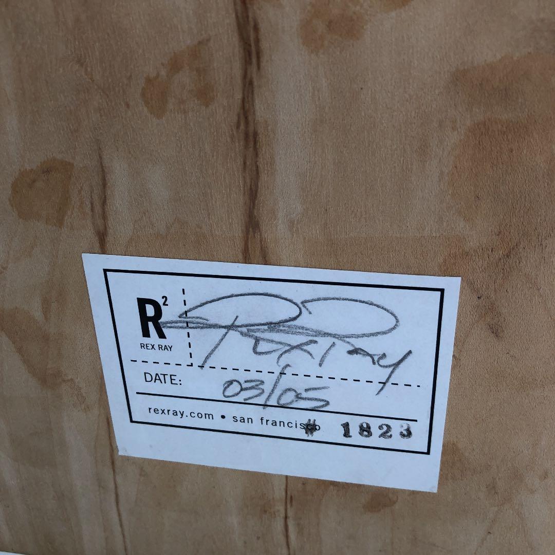 Rex Ray レックス・レイ　コラージュ　樹脂パネル　アート