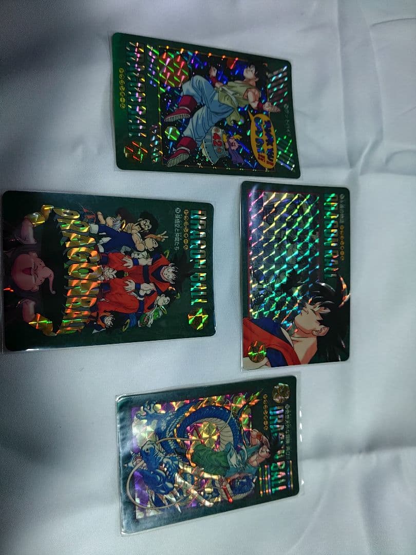 ドラゴンボールカードダス　 ビジュアルアドベンチャー 4枚セット