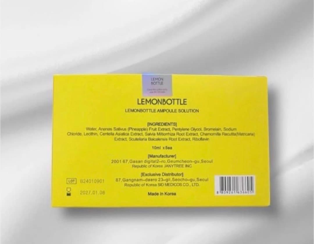 【即日発送・韓国で人気沸騰】リピ　レモンボトル 5本ホームケアキットプレゼント