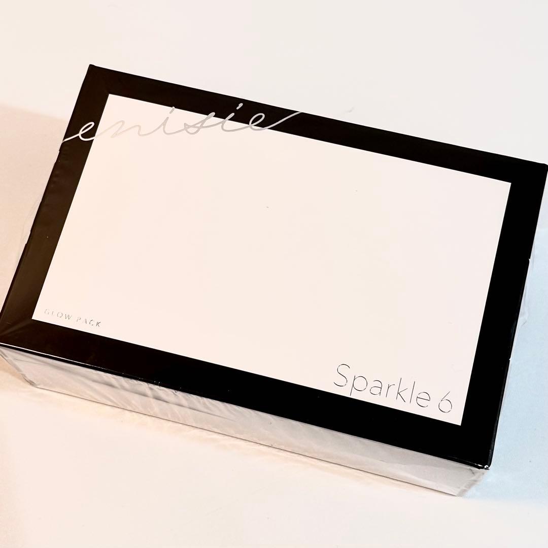 【新品未使用】エニシーグローパック スパークル6 1箱6回分 enisie