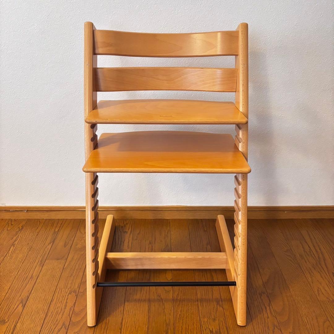 ストッケ　トリップ トラップ　ベビーチェア+ベビーセット+トレイ　S/N.6