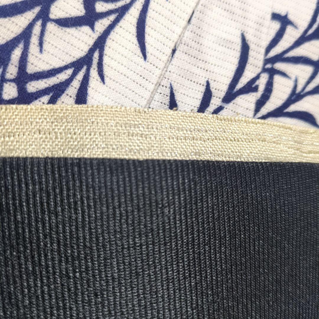 美品 綿絽浴衣＋半幅帯＋帯締め フルセット