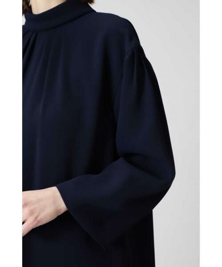 【美品】 ADORE ワンピース ネイビー ワンピース セレモニー 日本製