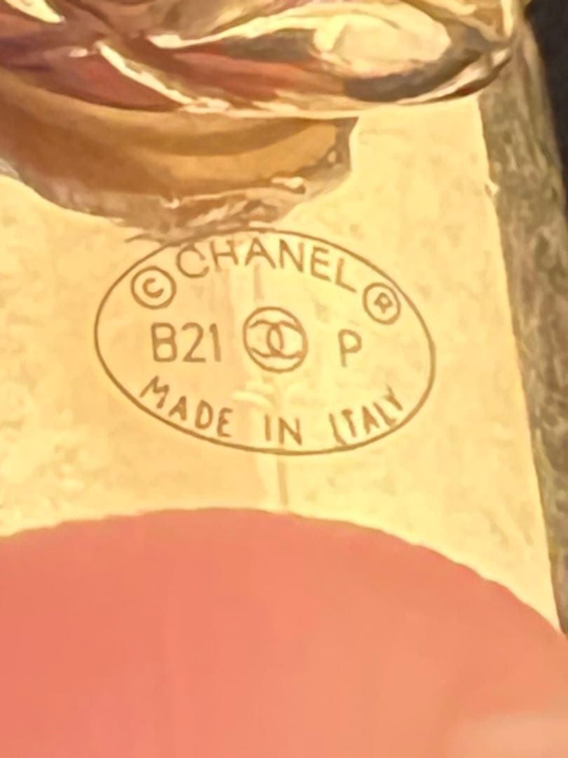 シャネル CHANEL ピアス ココマーク ゴールド 南京錠