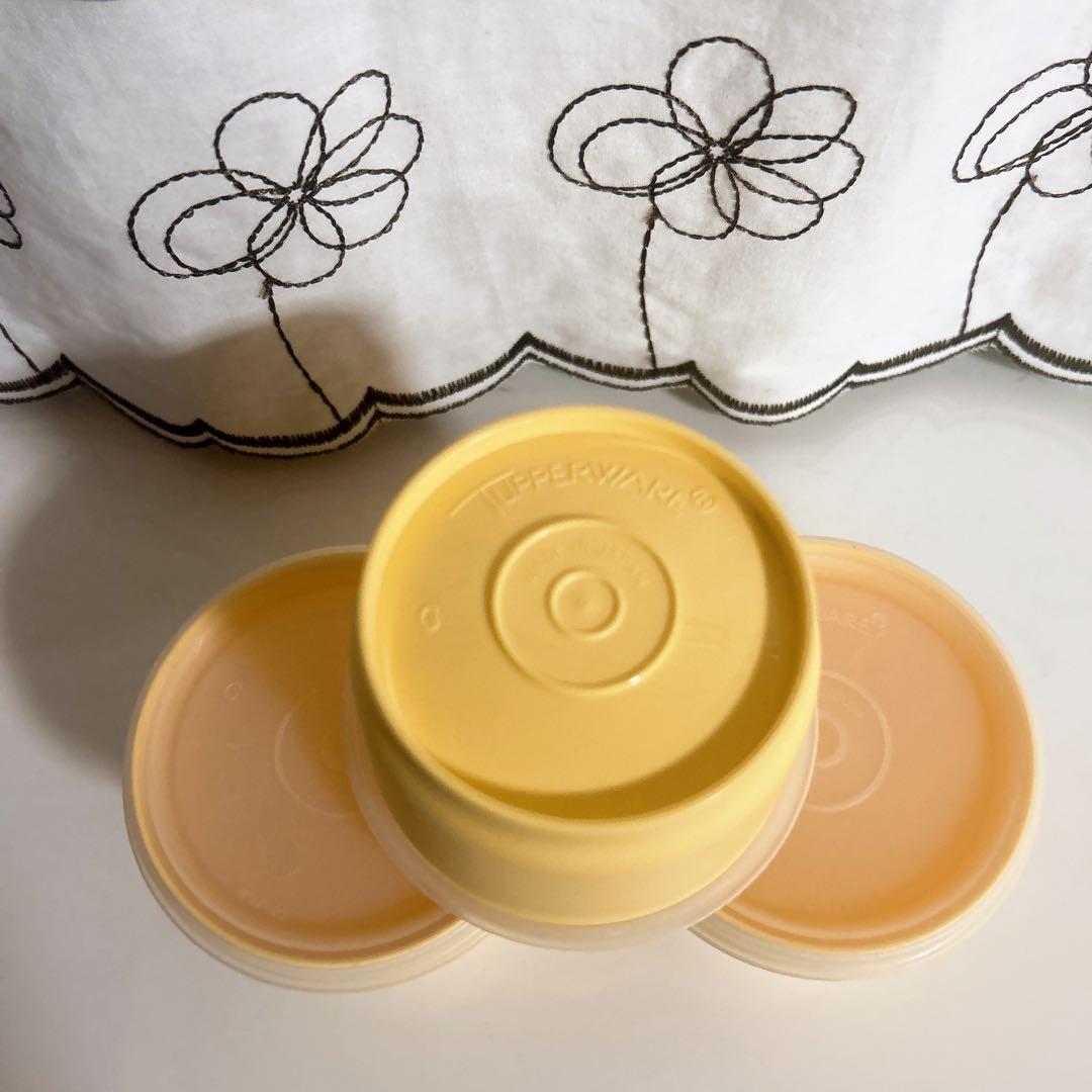 【Tupperware】ピクニックセット　イエロー（中古）