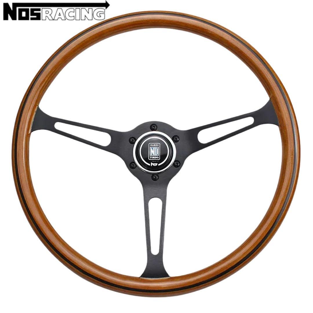 Nardi ナルディ ウッド クラシック ステアリング 車ハンドル 15インチ