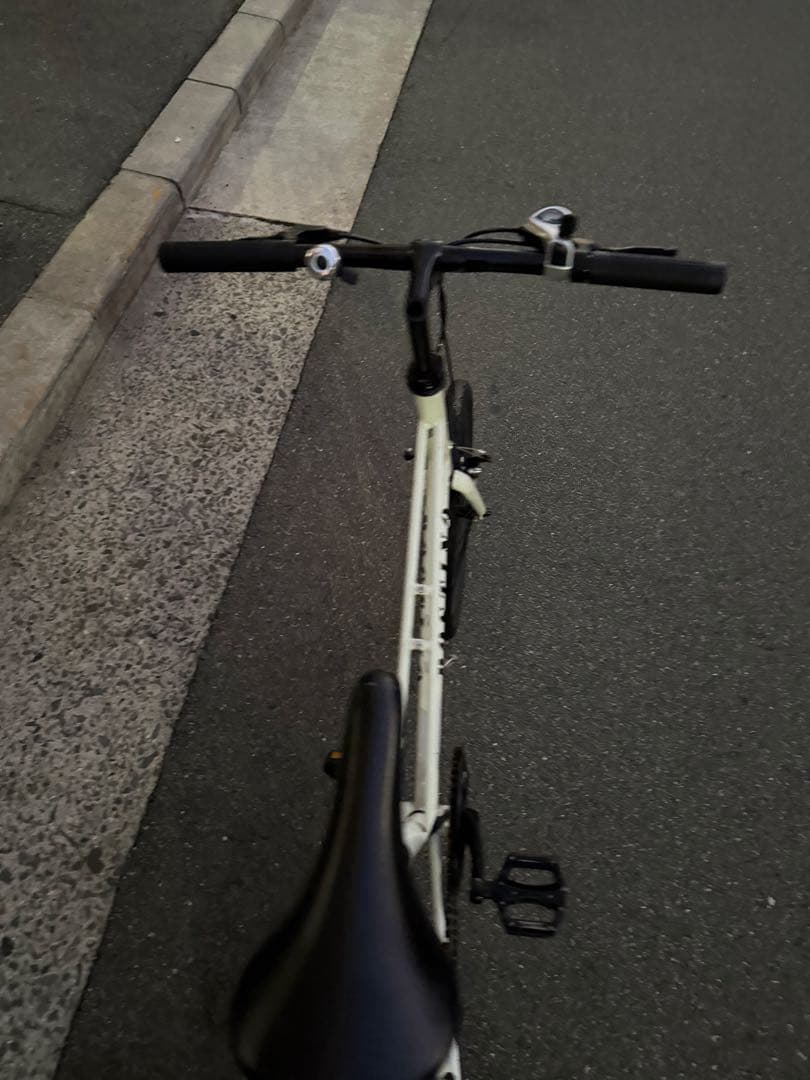 151 自転車 大阪市 【引取り限定】 20インチ 変速付き 美品 ミニベロ