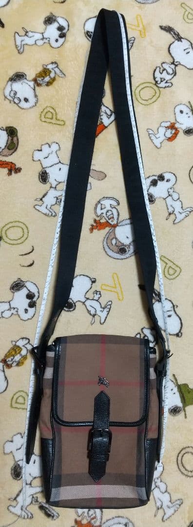 Burberry チェック柄ショルダーバッグ 保存袋付き