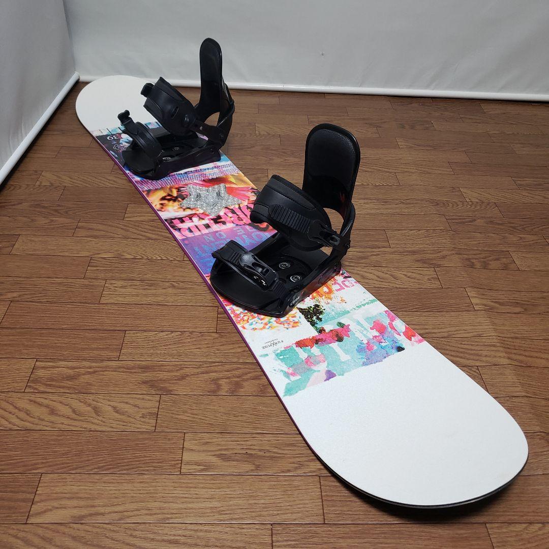 FUR PURE ENJOYMENT 139cm スノーボードセット