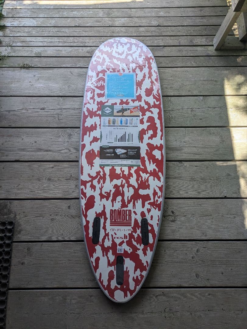 softech 510 ソフテック スポンジボード　ソフトボード　bomber