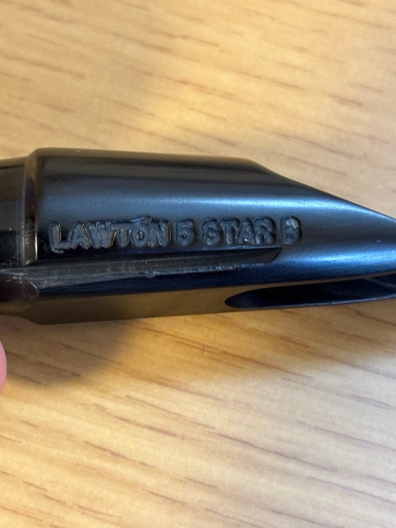 Lawton 5 star B ソプラノマウスピース　ハードラバー