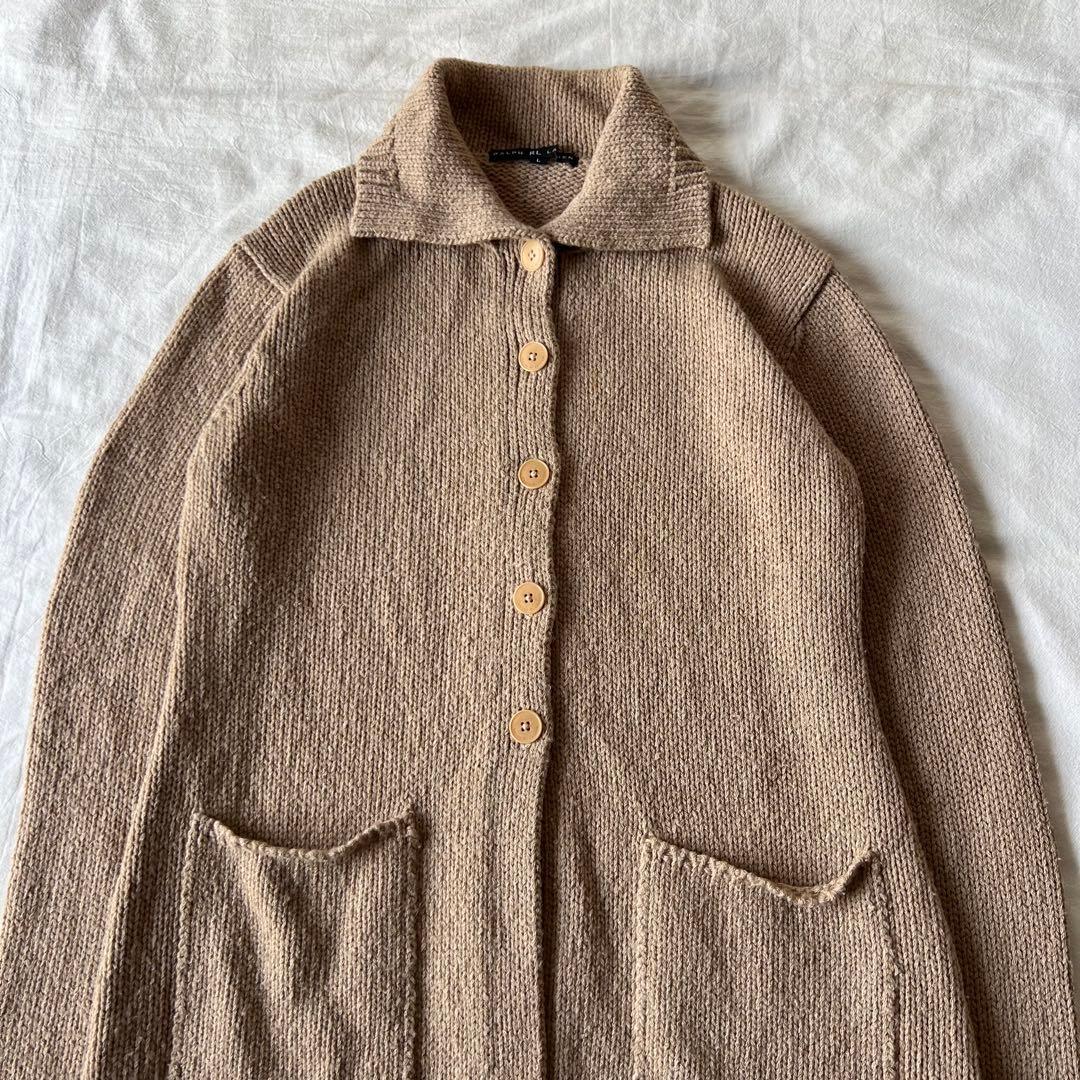 【希少】RALPH LAUREN 00s ロングカーディガン ニット コート