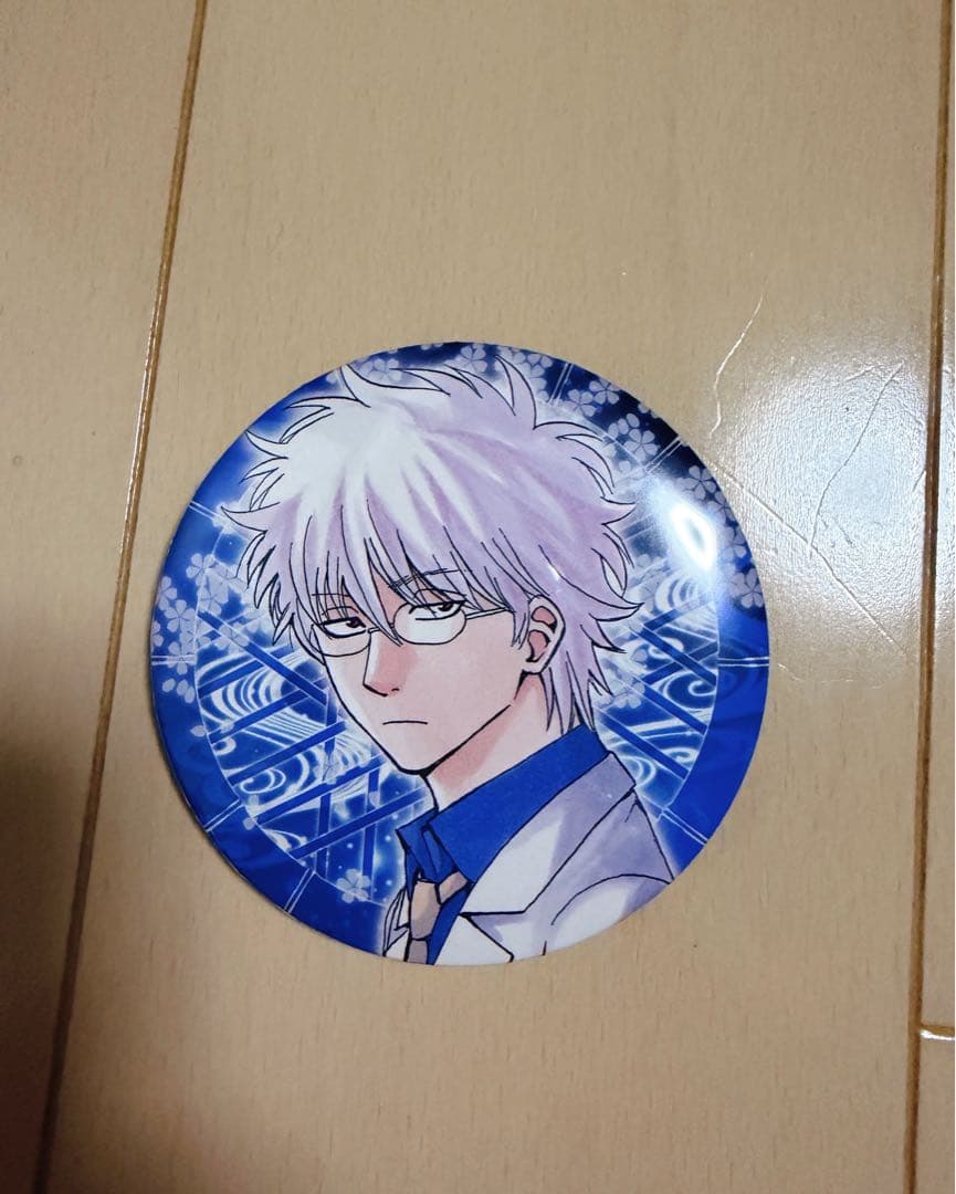 銀魂　大銀魂展 コレクション缶バッジ　原作　坂田銀時 3年Z組銀八先生