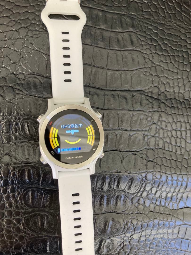イーグルビジョン☆GPSナビ　ウォッチ白美品