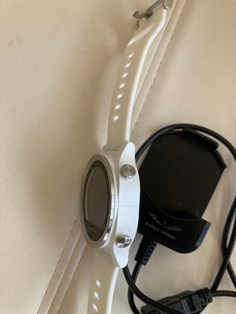 イーグルビジョン☆GPSナビ　ウォッチ白美品