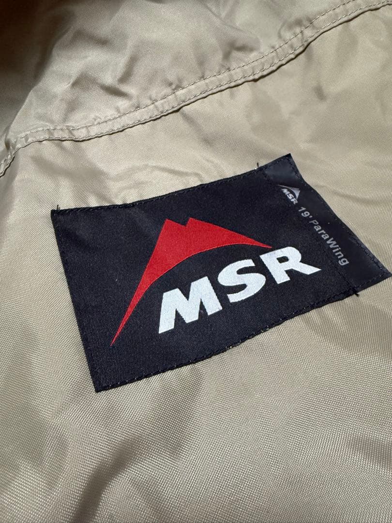 値下げ　MSR 19’パラウィング　19'parawing 美品