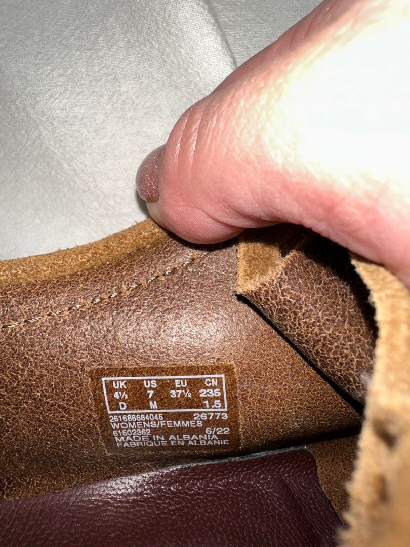 Clarks WALLABEE 23.5cm クラークス　ワラビー