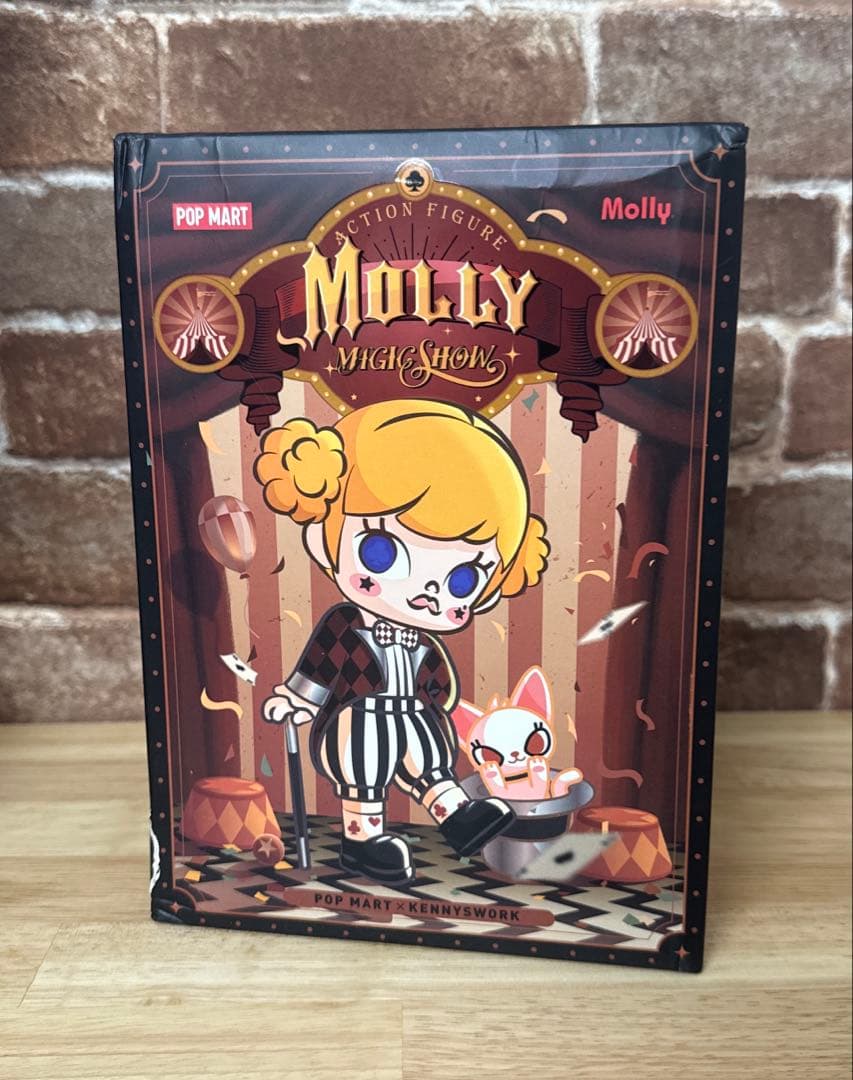 POP MART Molly Magic Showアクションフィギュア