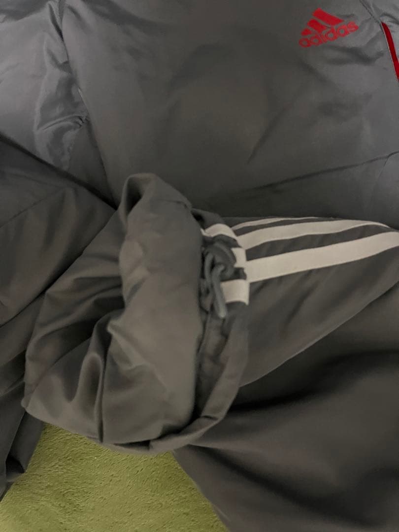アディダスセットアップ　中綿　ダウン　ウォーマー　M