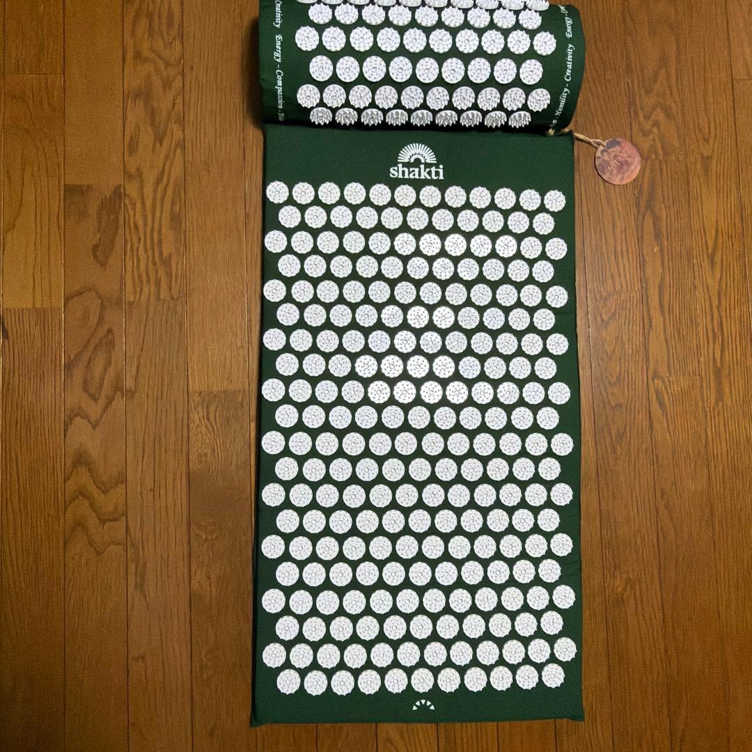 【正規品】シャクティマット　マットとピローセット　LEVEL2 緑