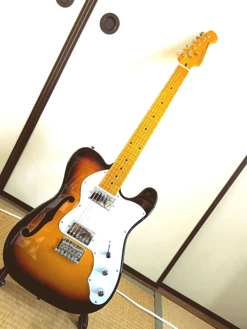 DONNER エレキギター サンバースト