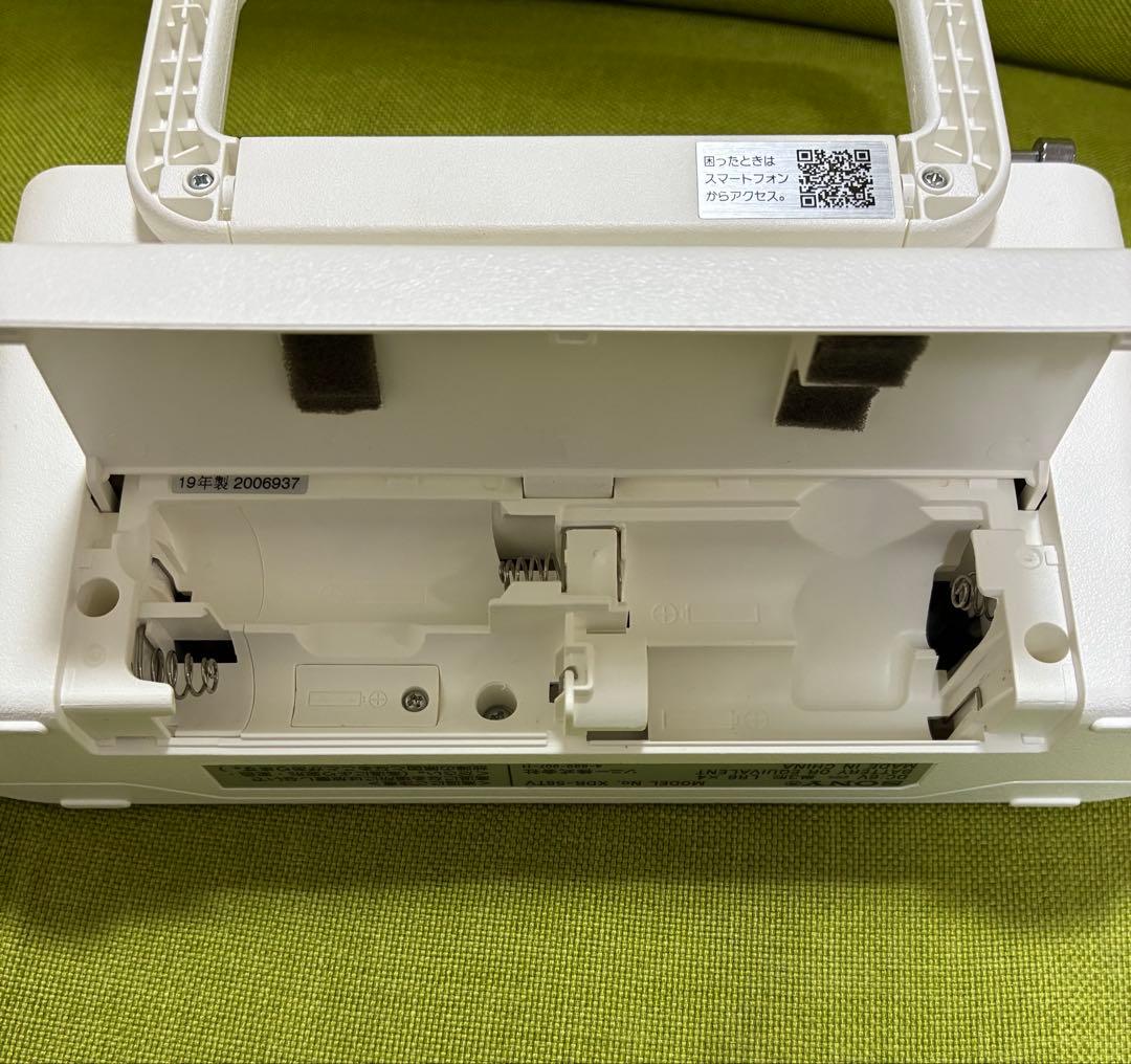 SONY XDR-56TV ホワイト ラジオ　本体のみ [値下げ不可]