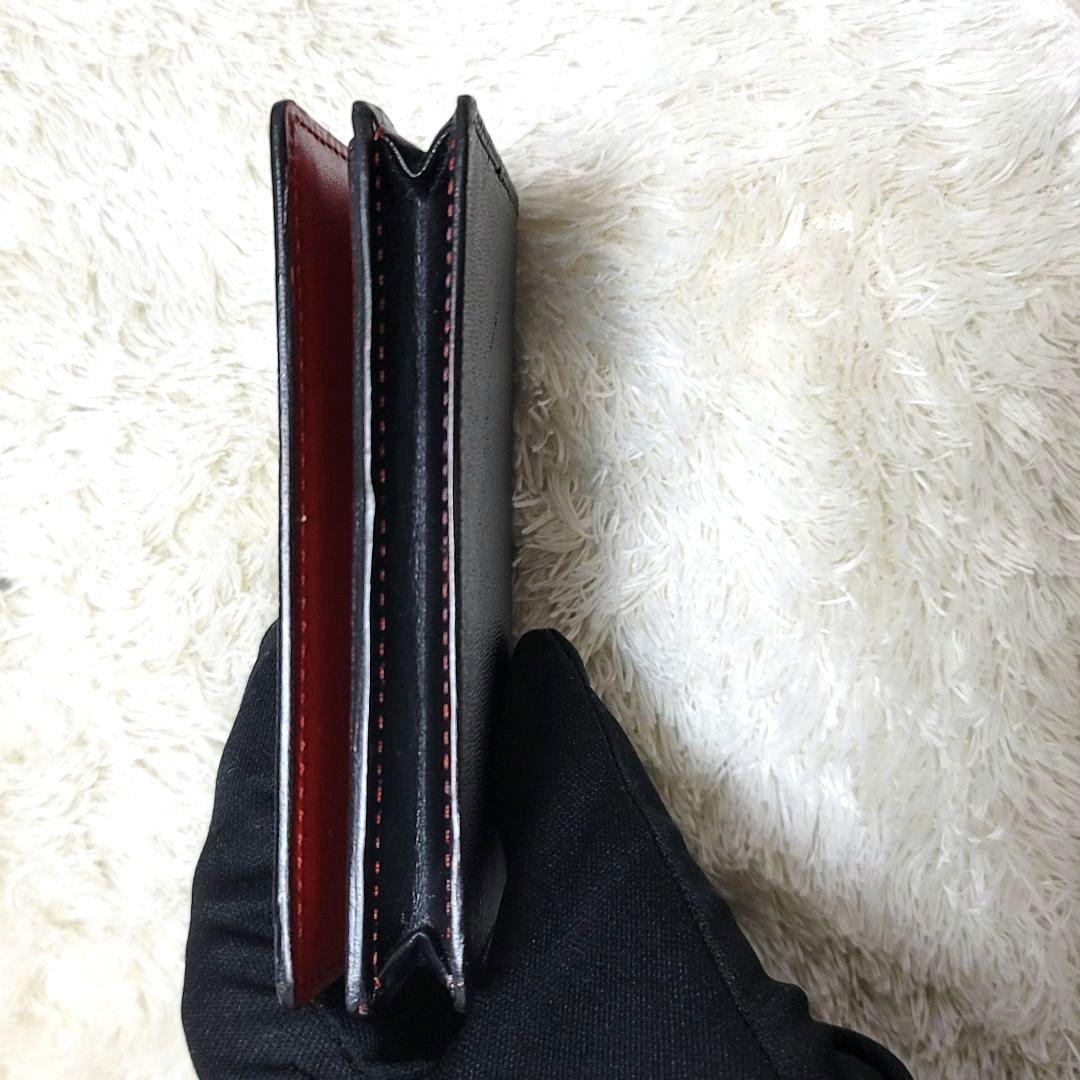 未使用 ブラックレーベルクレストブリッジ カードケース 名刺入れ レザー 黒