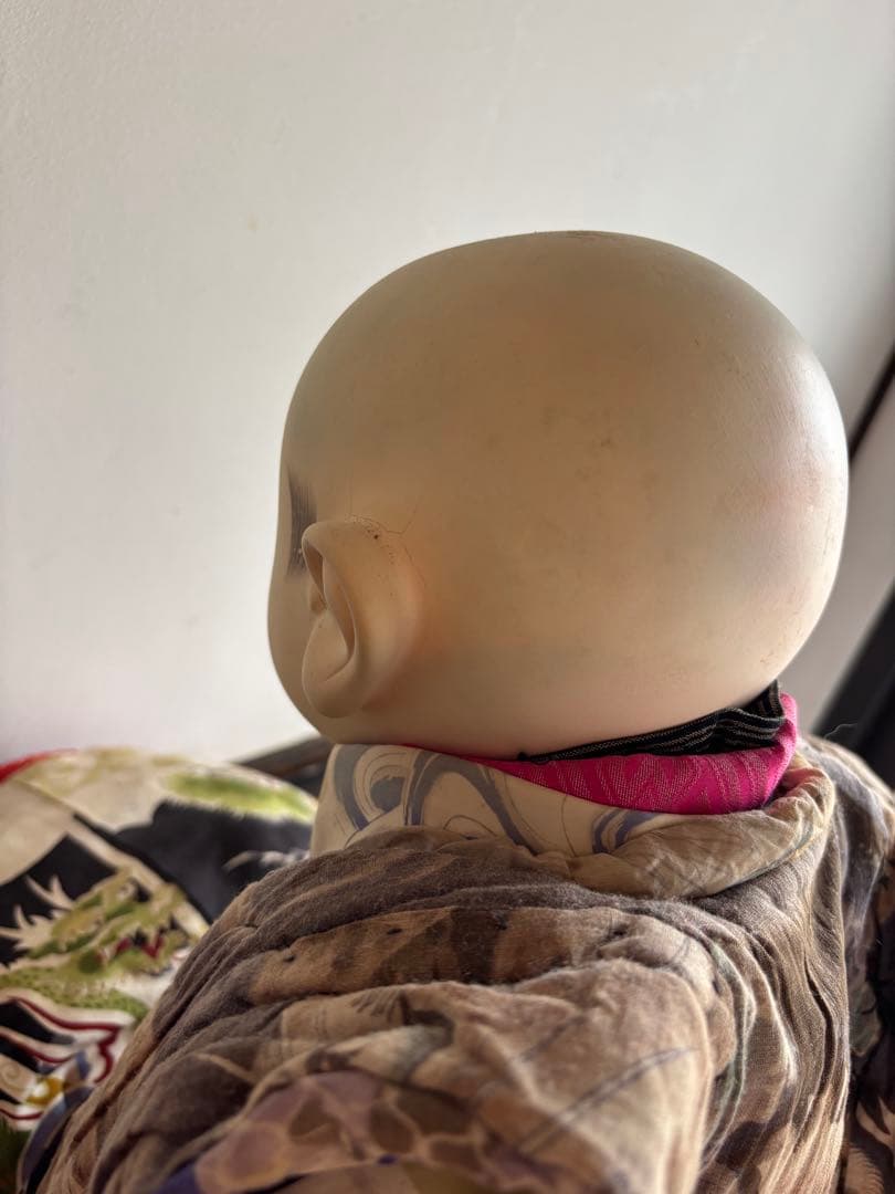 市松人形 伝統工芸　日本人形　訳あり　男の子　昭和レトロ　着物　和服