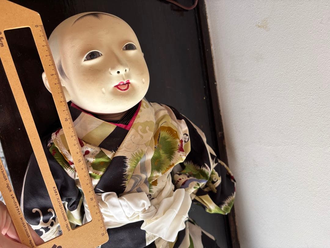 市松人形 伝統工芸　日本人形　訳あり　男の子　昭和レトロ　着物　和服