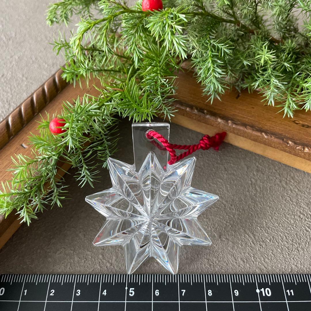 Baccarat ノエル クリスマスオーナメント　スター