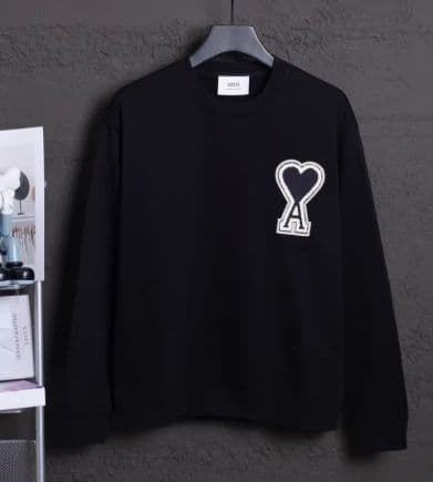 ✨新品✨ Ami Paris ブラック スウェット トレーナー L