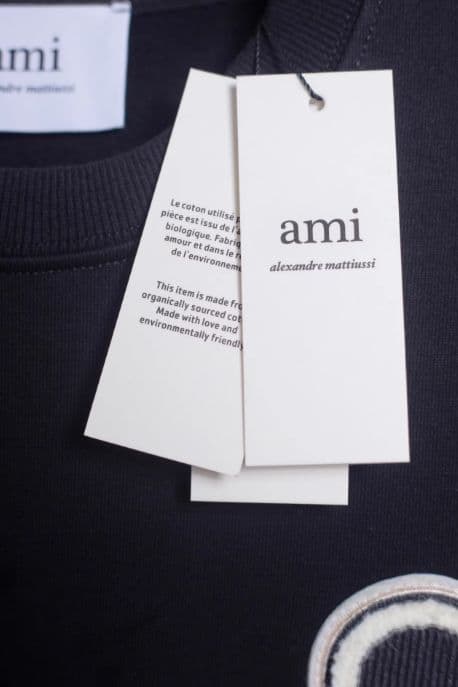 ✨新品✨ Ami Paris ブラック スウェット トレーナー L