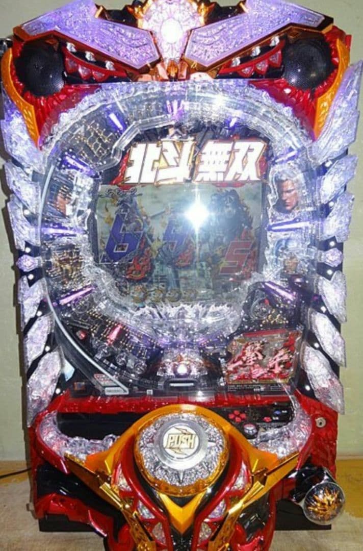 パチンコ実機　P真・北斗無双 Re：319ver． オートコントローラー付