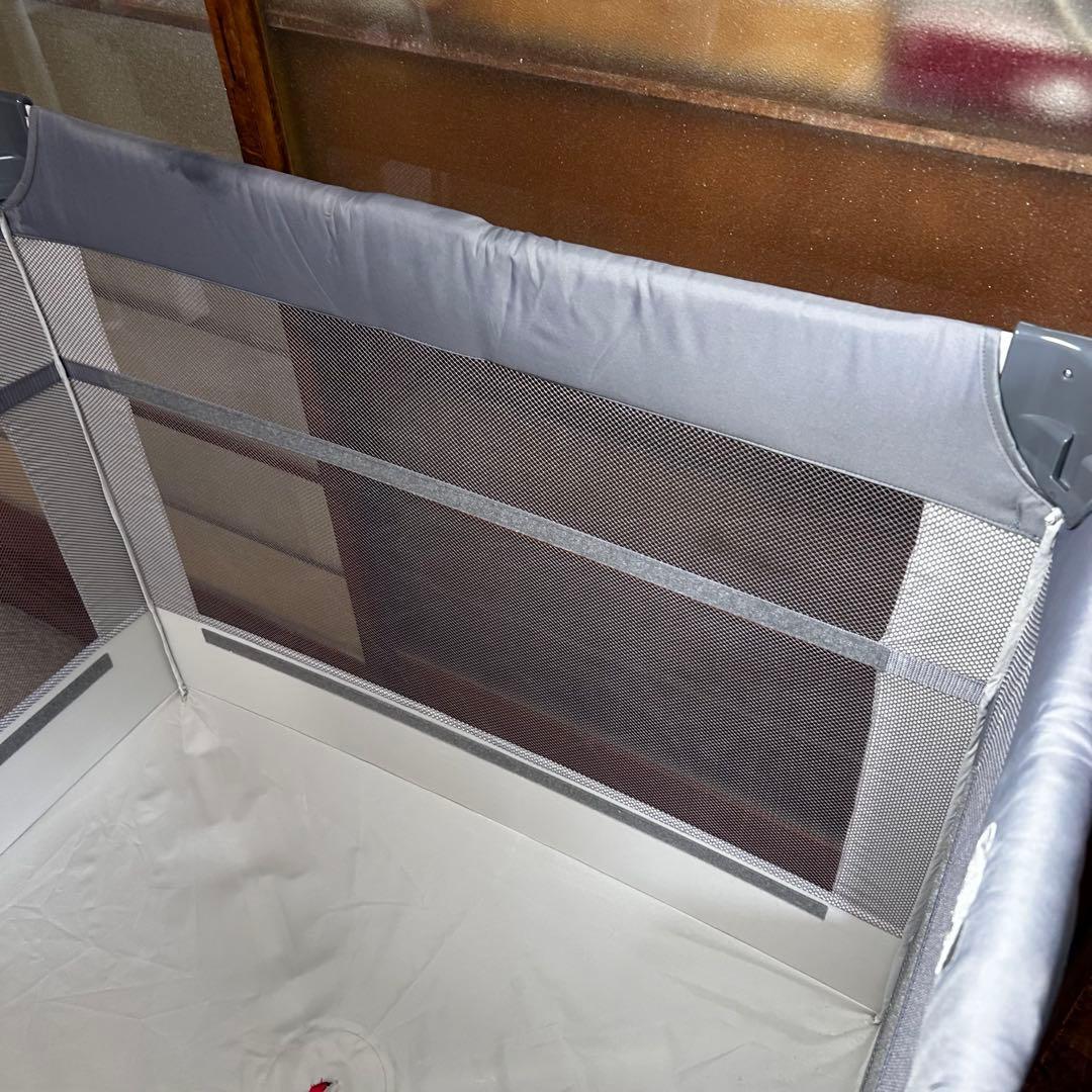 【24時間以内発送】アップリカ ベビーベッド ココネルエアー グレーベアー