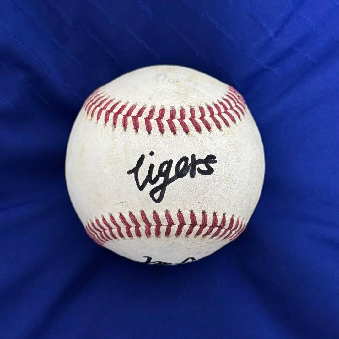 阪神タイガース 立石正広 9 直筆サインボール 沖縄キャンプ 森下翔太 佐藤輝明