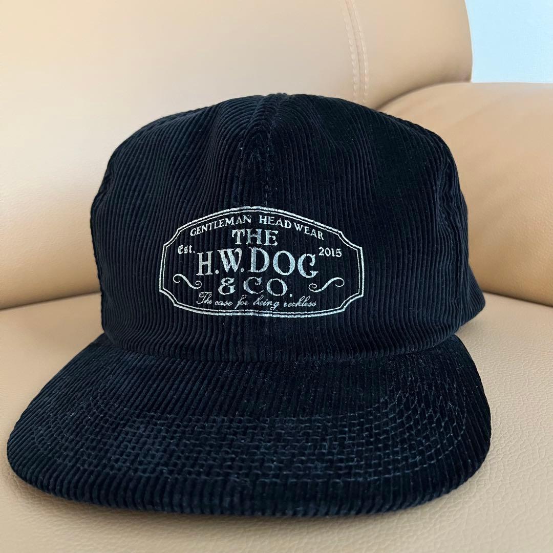 THE H.W.DOG&CO. コーデュロイトラッカーキャップ