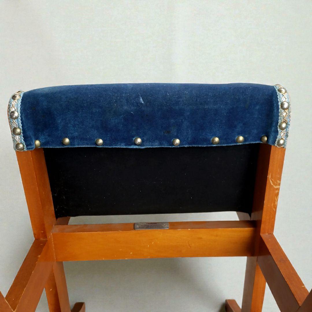 希少 英国 スコットランド製 アースキン ロッキング レッグレスト アンティーク