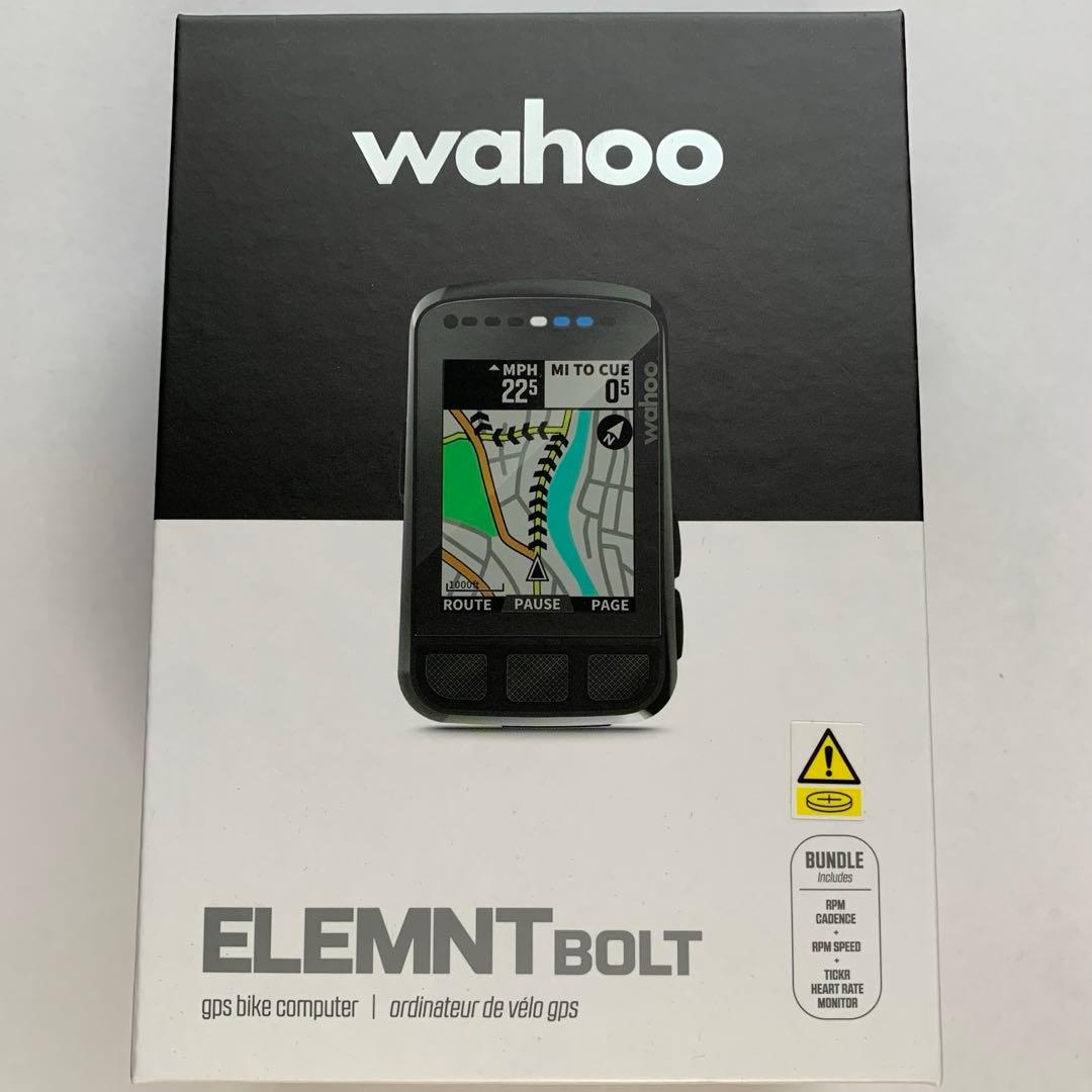 【新品未使用】Wahoo ELEMNT BOLT V2 センサーセット バンドル