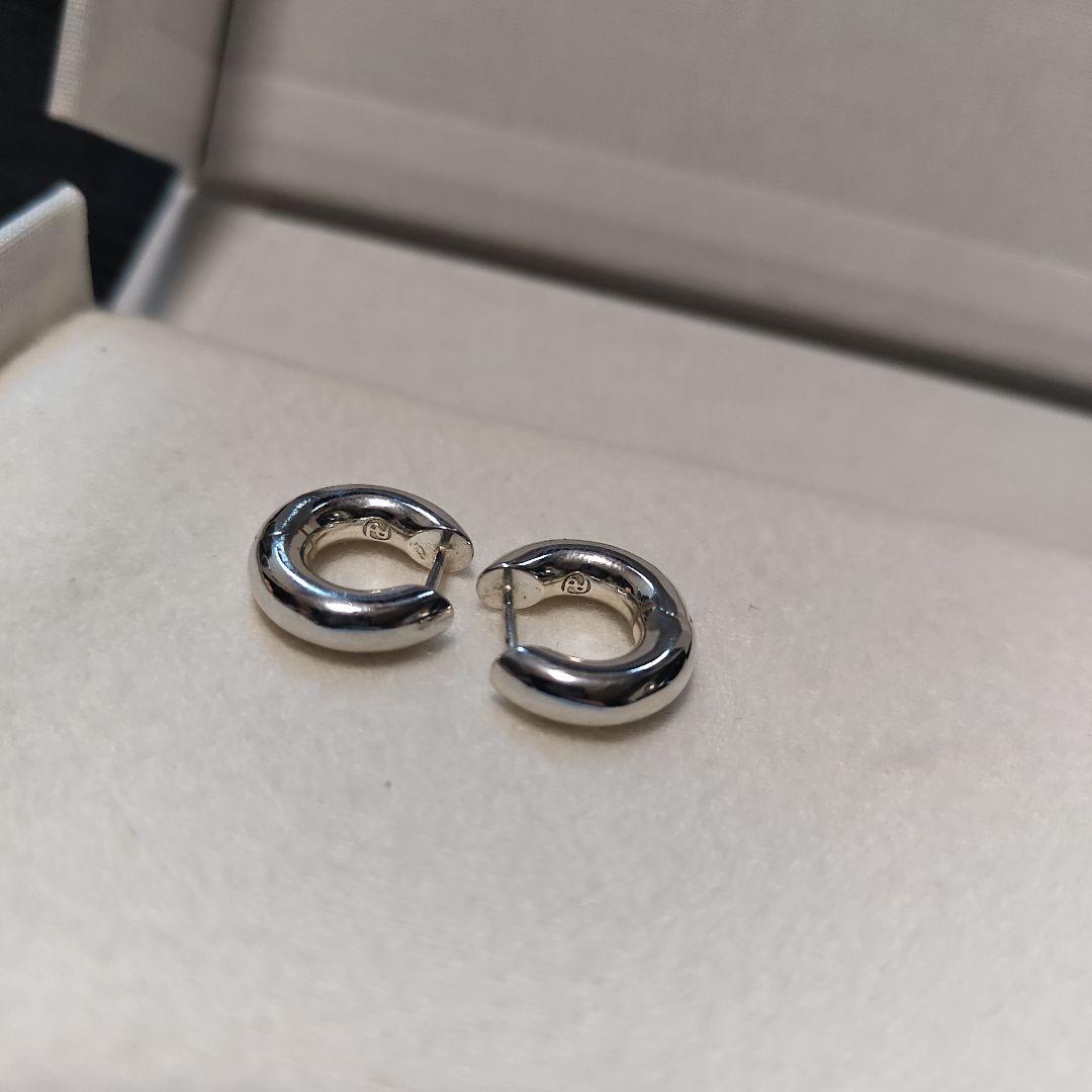 All Blues フープピアス　Almost earrings シルバー925