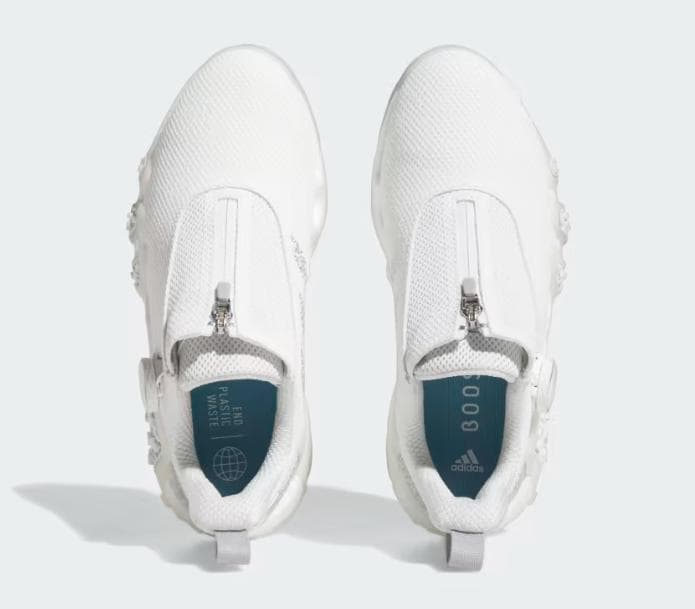 コードカオス ボア 新品 ゴルフシューズ ２４㌢ ホワイト/シルバー グレー