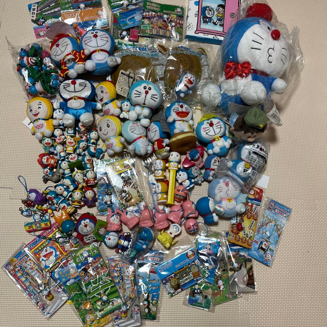 大量 ドラえもん ぬいぐるみ マスコット　ストラップ まとめ売り