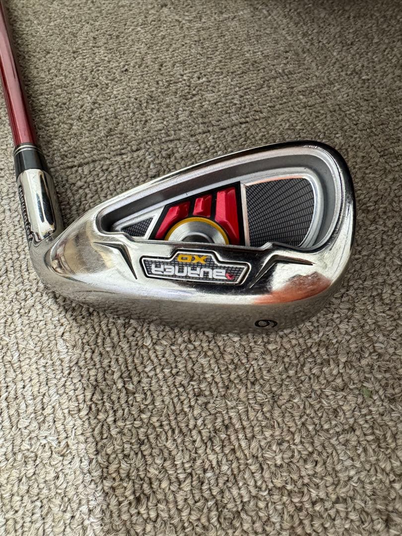 バーナーSD　カーボンシャフト　フレックスS アイアン8本セットS-5番