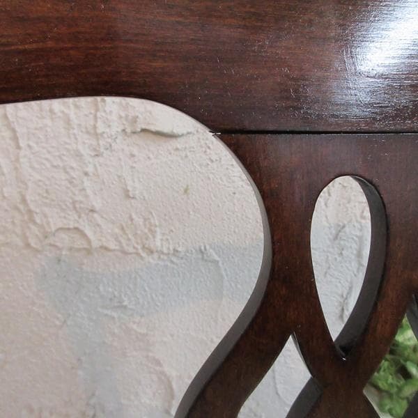 イギリス アンティーク 家具 アームチェア チッペンデール 英国 4517e